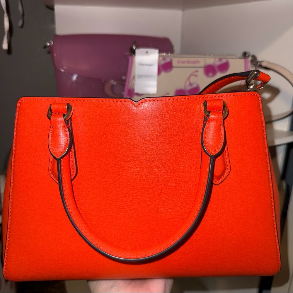 Kate Spade Vibrant Orange Satchel - Picture 3 of 6